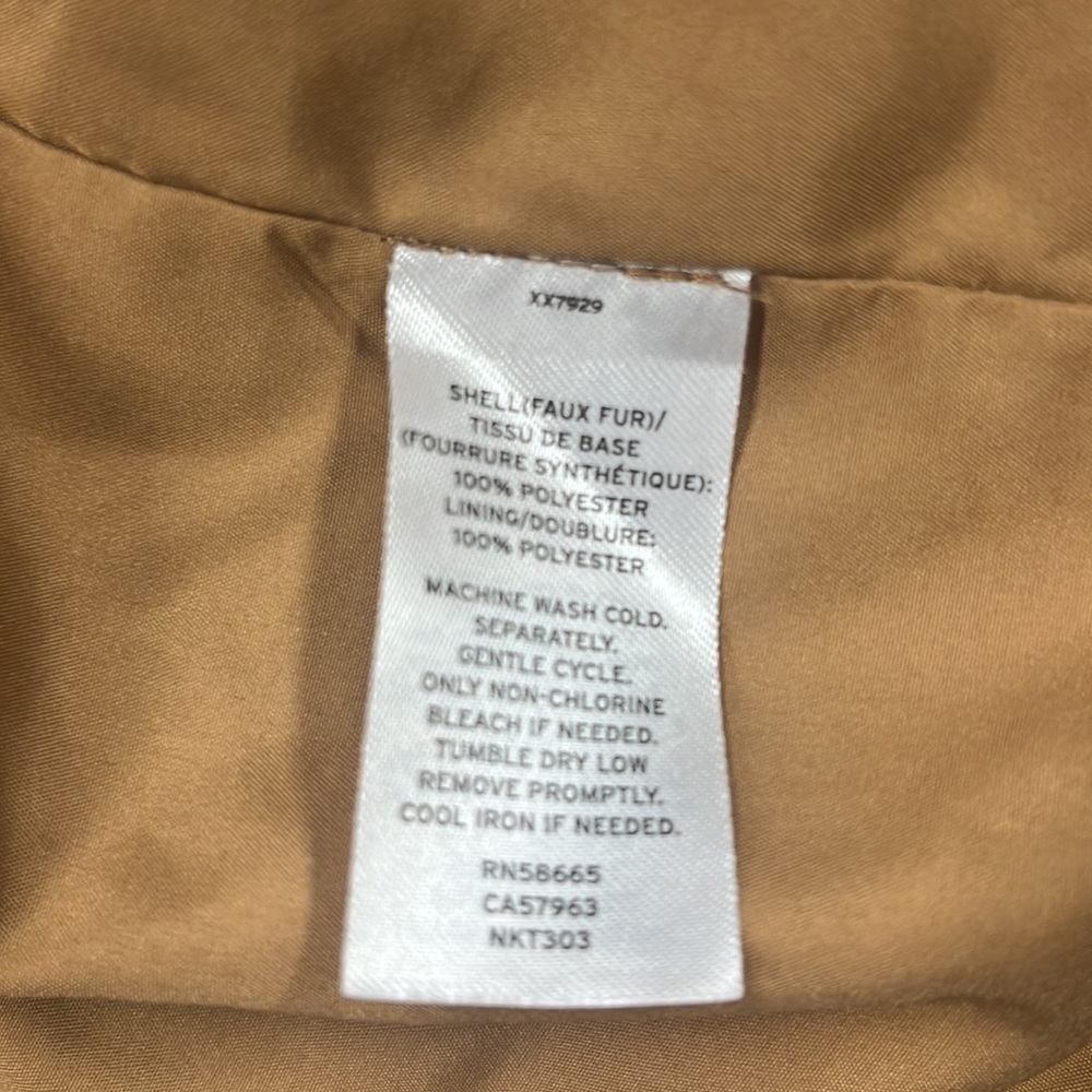 teddy bear jacket - Picture 3 of 3